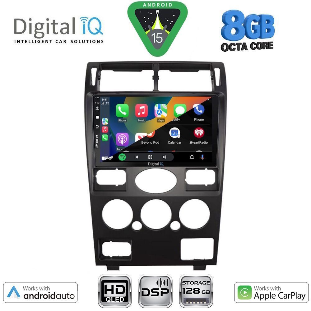 DIGITAL IQ BXF 18161B_CPAA (9inc) MULTIMEDIA TABLET for FORD MONDEO mod. 2003-2006 DIGITAL IQ BXF 18161B_CPAA (9inc) MULTIMEDIA TABLET for FORD MONDEO mod. 2003-2006