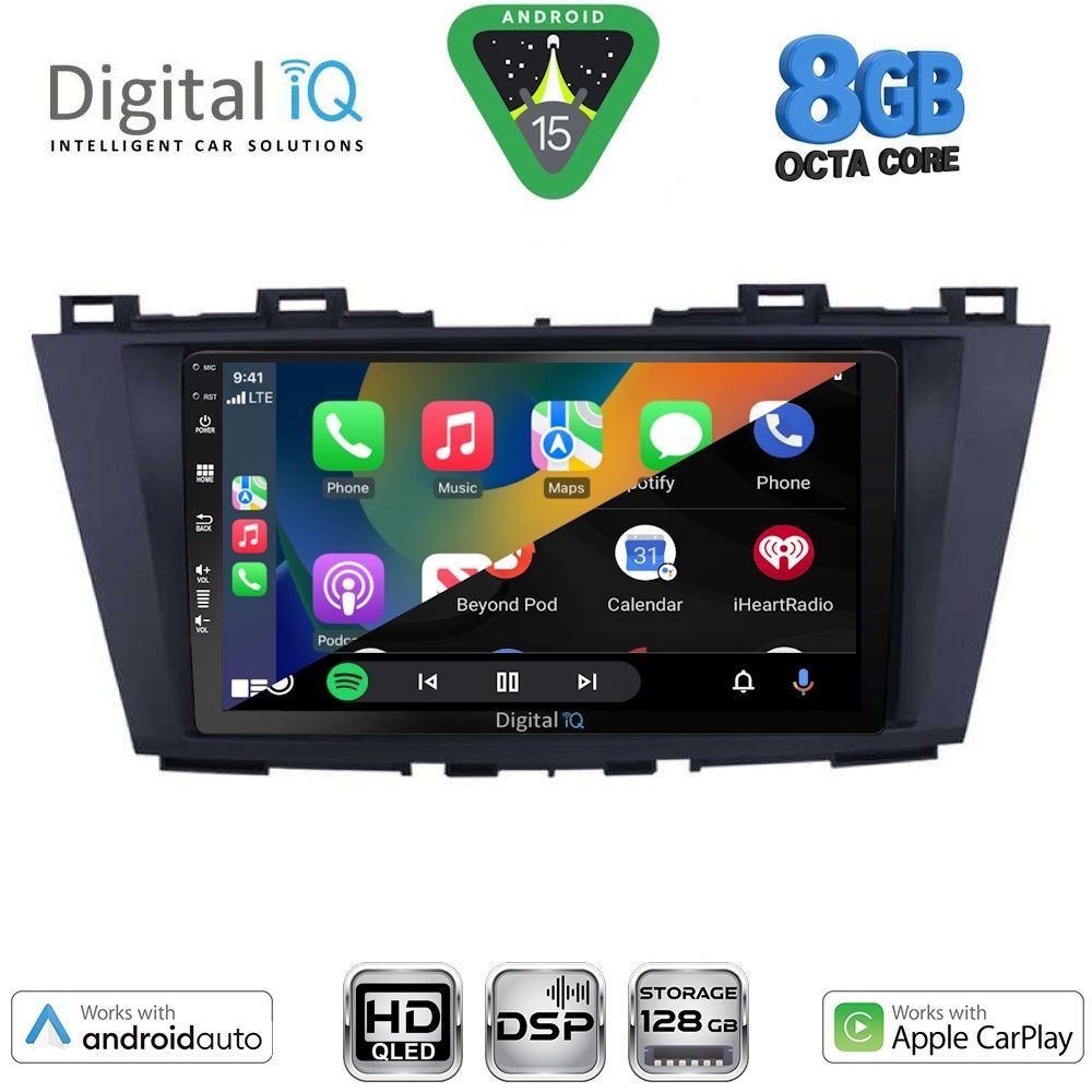 DIGITAL IQ BXF 18371_CPAA (9inc) MULTIMEDIA TABLET for MAZDA 5 mod. 2011-2020 DIGITAL IQ BXF 18371_CPAA (9inc) MULTIMEDIA TABLET for MAZDA 5 mod. 2011-2020