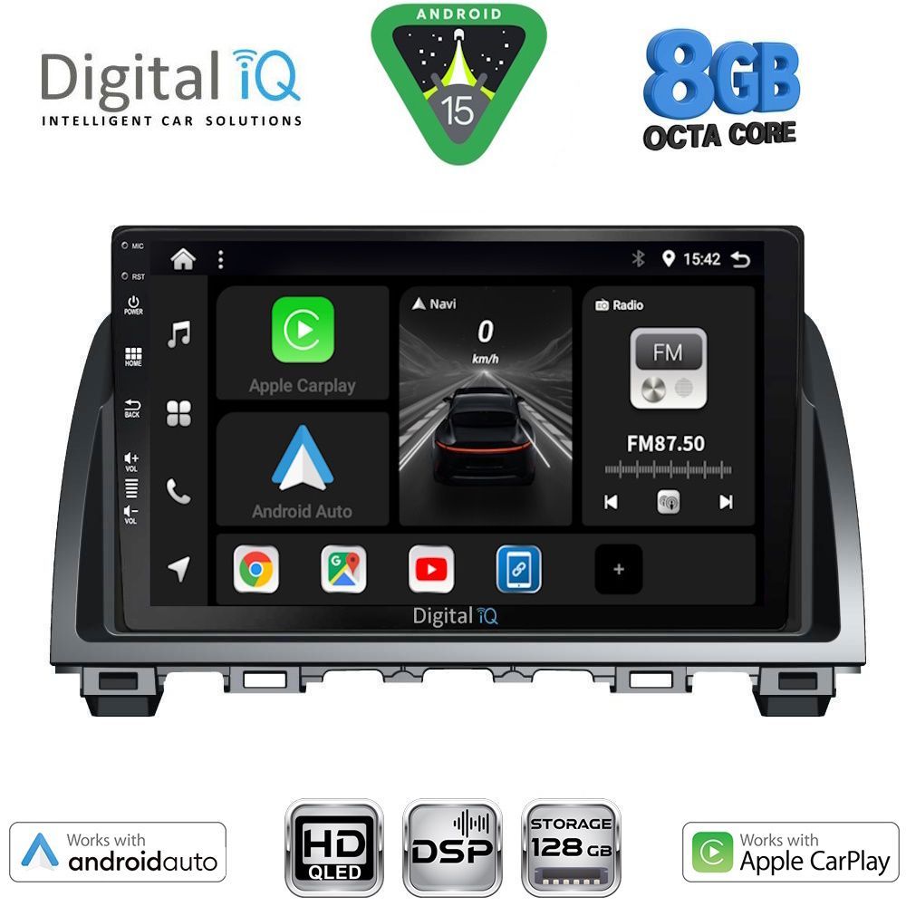 DIGITAL IQ BXF 18378_CPAA (9inc) MULTIMEDIA TABLET for MAZDA 6 mod. 2012-2017 DIGITAL IQ BXF 18378_CPAA (9inc) MULTIMEDIA TABLET for MAZDA 6 mod. 2012-2017