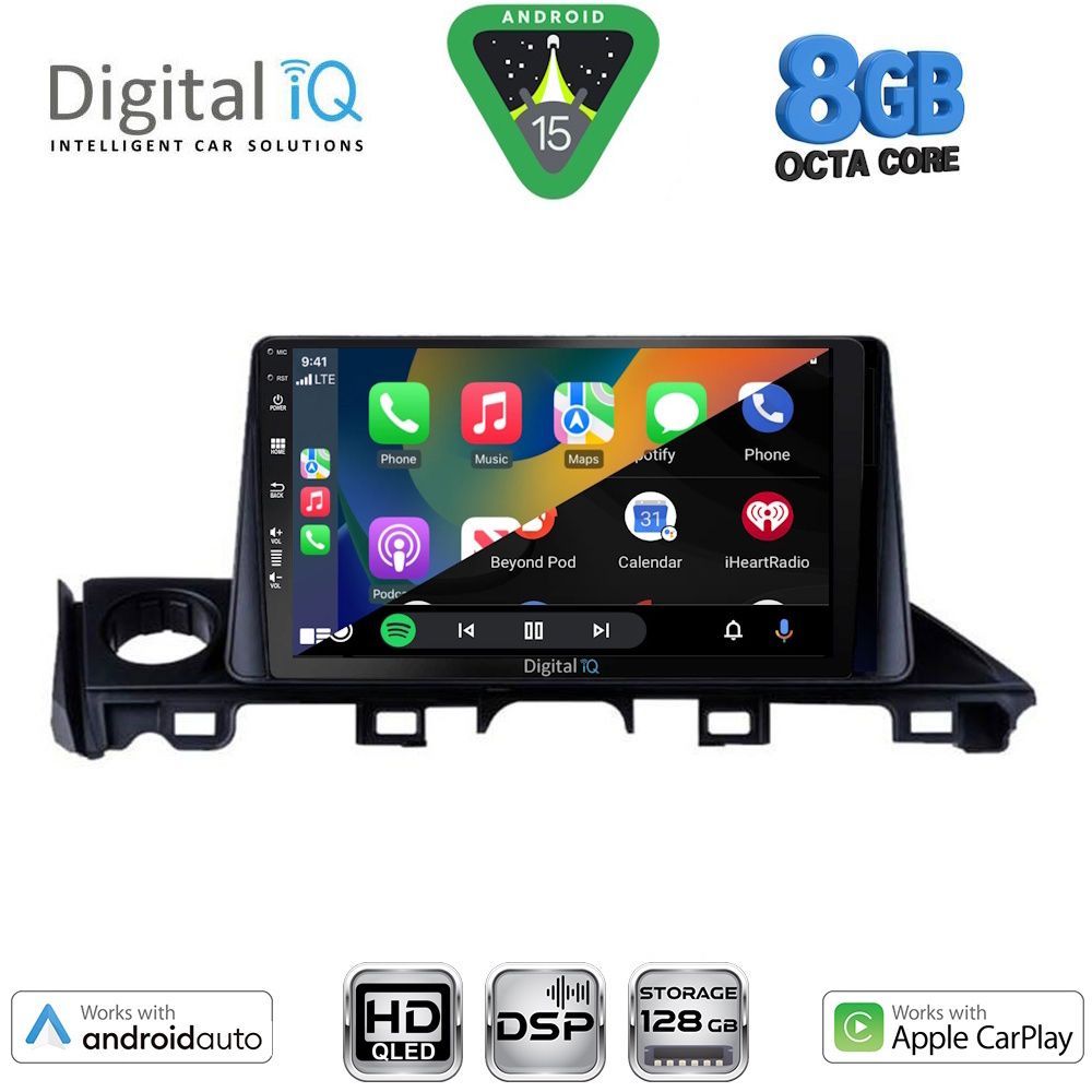 DIGITAL IQ BXF 18379_CPAA (9inc) MULTIMEDIA TABLET for MAZDA 6 mod. 2017-2020 DIGITAL IQ BXF 18379_CPAA (9inc) MULTIMEDIA TABLET for MAZDA 6 mod. 2017-2020