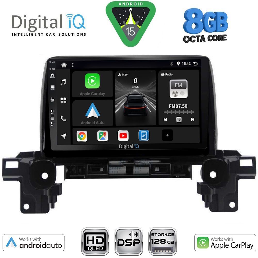 DIGITAL IQ BXF 18381_CPAA (9inc) MULTIMEDIA TABLET for MAZDA CX5 mod. 2017-2025 DIGITAL IQ BXF 18381_CPAA (9inc) MULTIMEDIA TABLET for MAZDA CX5 mod. 2017-2025