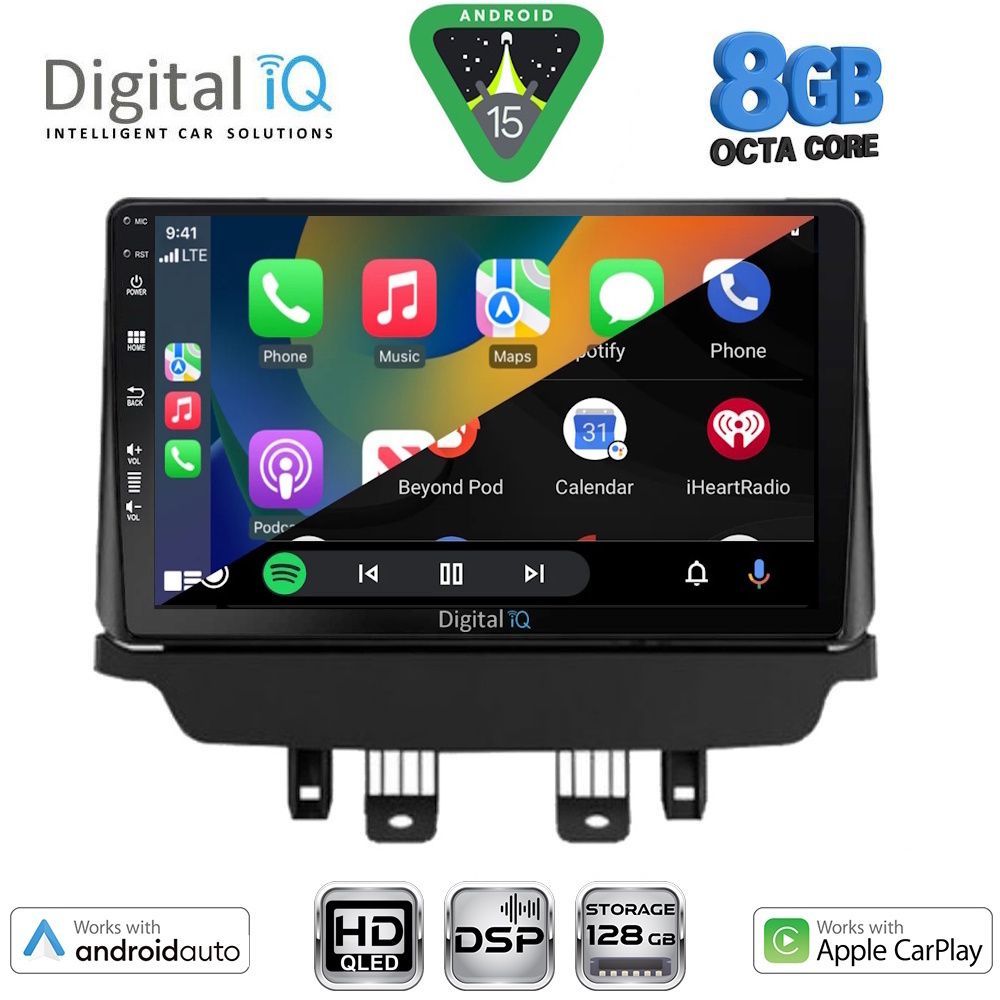 DIGITAL IQ BXF 18384_CPAA (9inc) MULTIMEDIA TABLET for MAZDA CX3 mod. 2014-2023 DIGITAL IQ BXF 18384_CPAA (9inc) MULTIMEDIA TABLET for MAZDA CX3 mod. 2014-2023