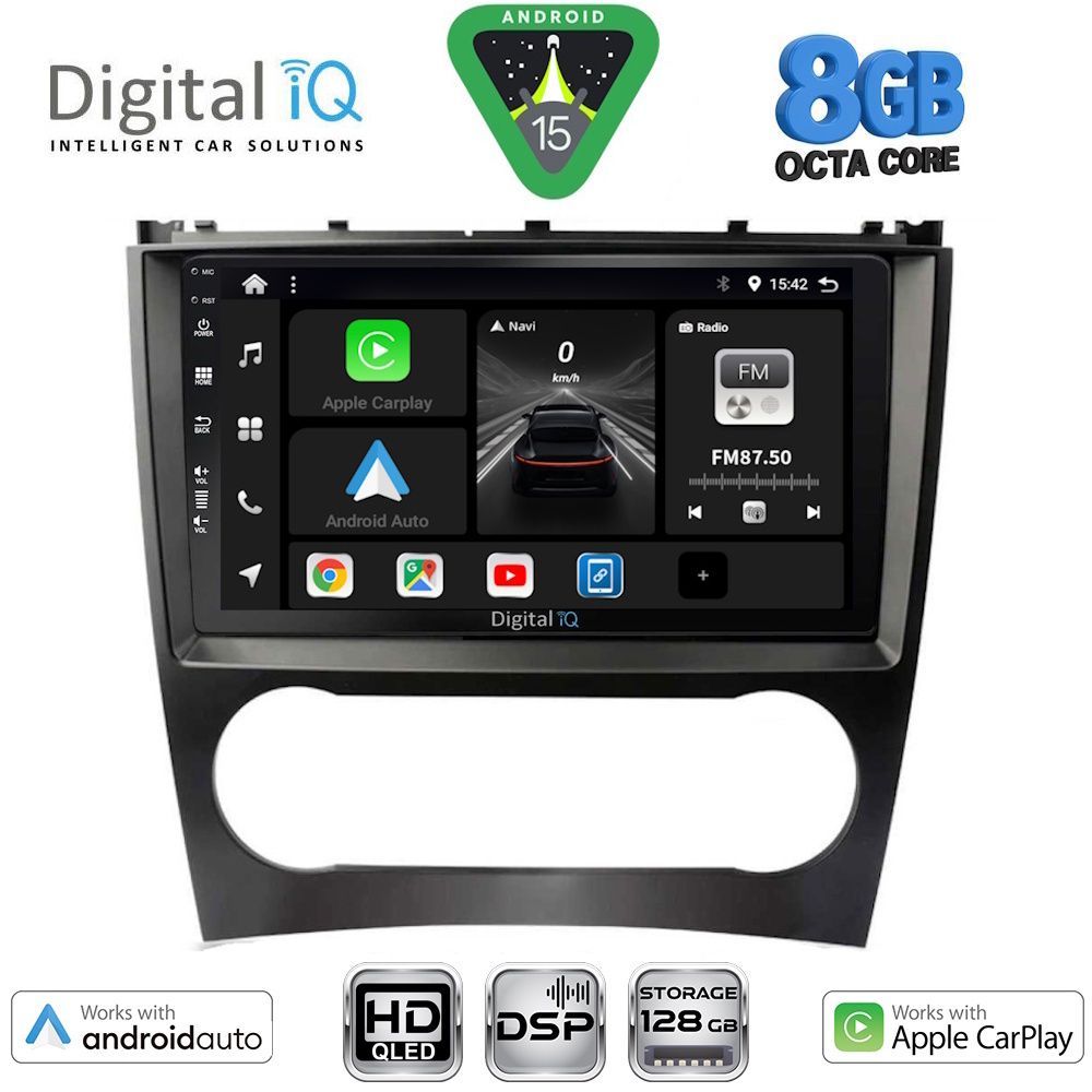 DIGITAL IQ BXF 18404_CPAA (9inc) MULTIMEDIA TABLET for MERCEDES C – CLK (W203-209) mod. 2004-2008 DIGITAL IQ BXF 18404_CPAA (9inc) MULTIMEDIA TABLET for MERCEDES C – CLK (W203-209) mod. 2004-2008