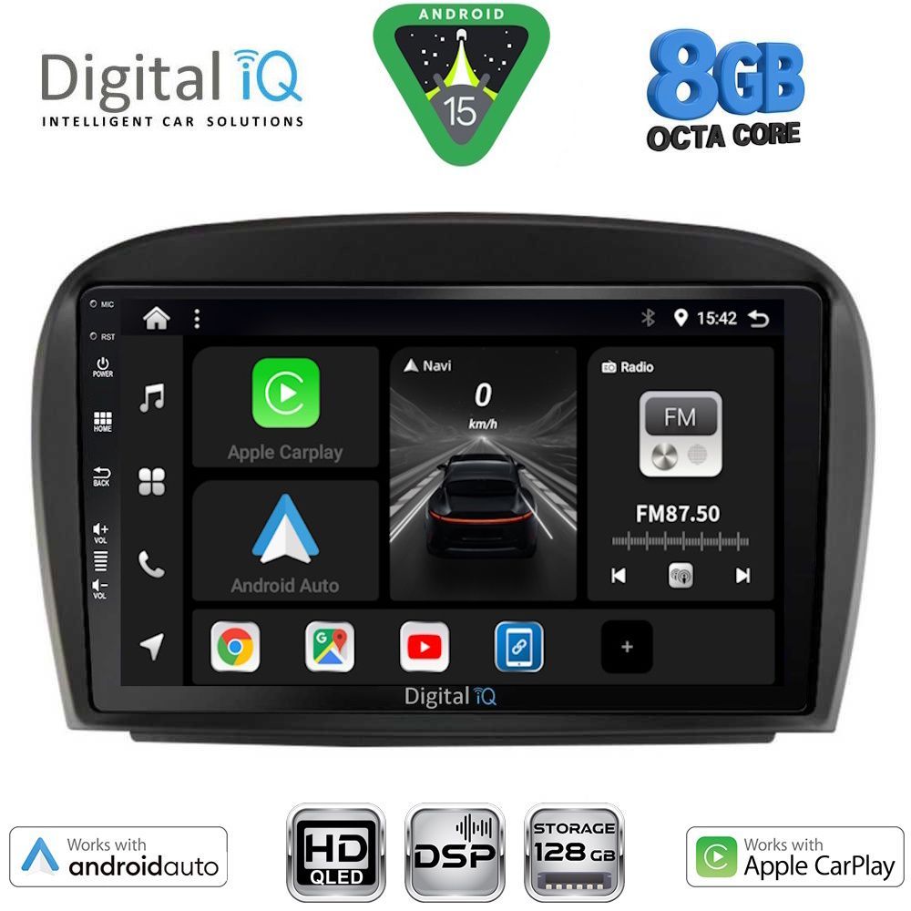 DIGITAL IQ BXF 18427_CPAA (9inc) MULTIMEDIA TABLET for MERCEDES SL (R230) FACELIFT mod. 2006-2012 DIGITAL IQ BXF 18427_CPAA (9inc) MULTIMEDIA TABLET for MERCEDES SL (R230) FACELIFT mod. 2006-2012