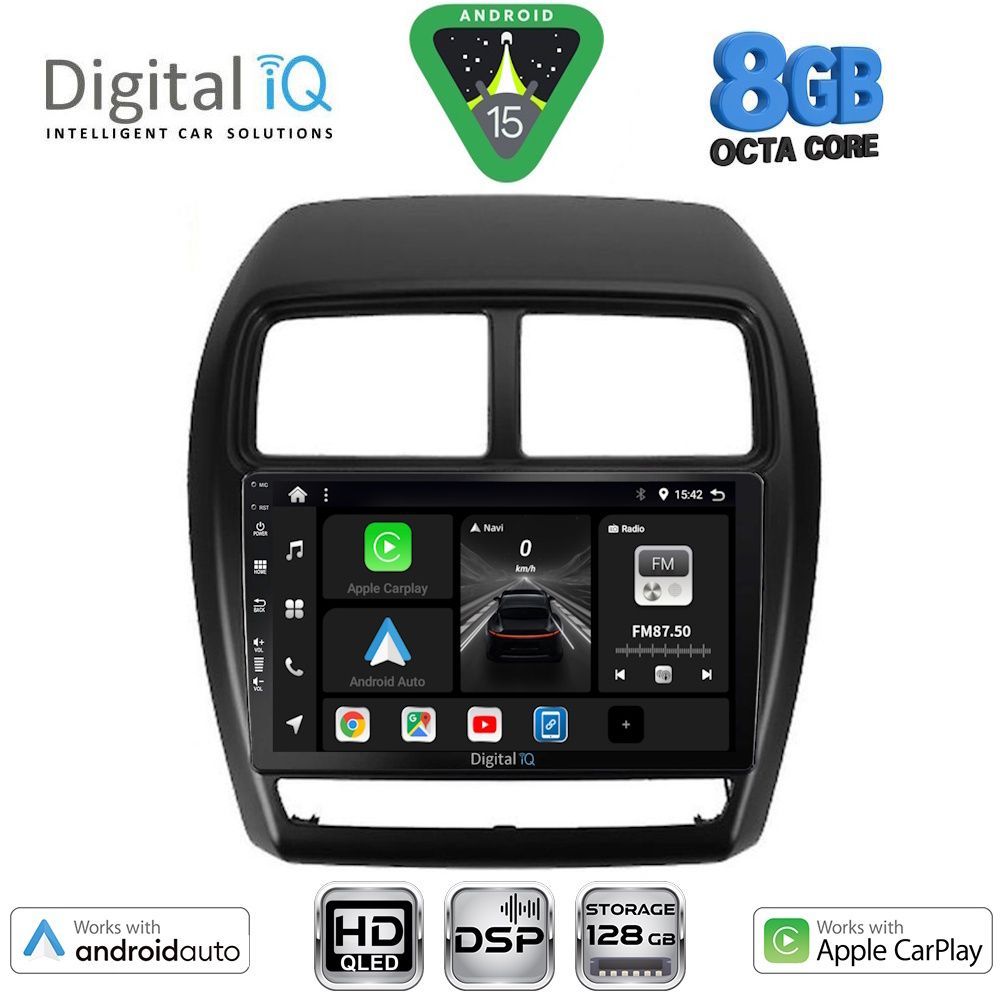 DIGITAL IQ BXF 18431_CPAA (9inc) MULTIMEDIA TABLET for MITSUBISHI ASX mod. 2020-2023 DIGITAL IQ BXF 18431_CPAA (9inc) MULTIMEDIA TABLET for MITSUBISHI ASX mod. 2020-2023