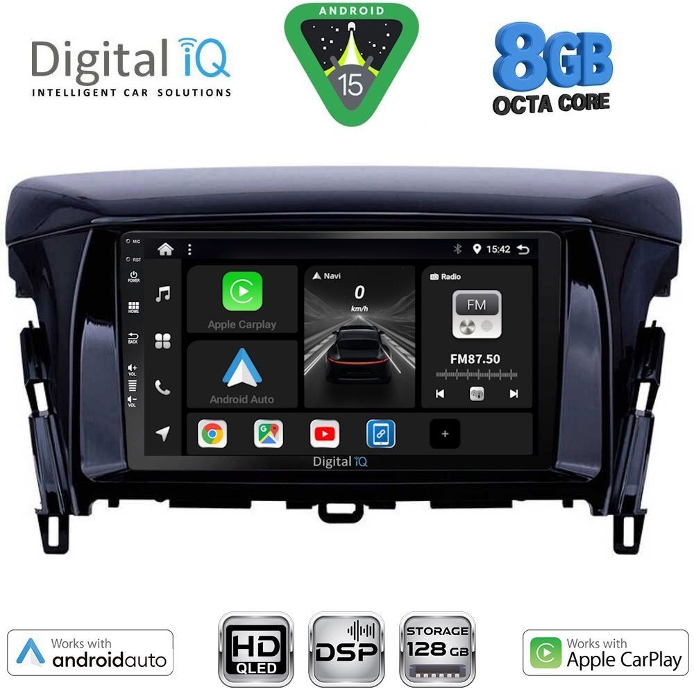 DIGITAL IQ BXF 18432_CPAA (9inc) MULTIMEDIA TABLET for MITSUBISHI ECLIPSE CROSS mod. 2018-2026 DIGITAL IQ BXF 18432_CPAA (9inc) MULTIMEDIA TABLET for MITSUBISHI ECLIPSE CROSS mod. 2018-2026