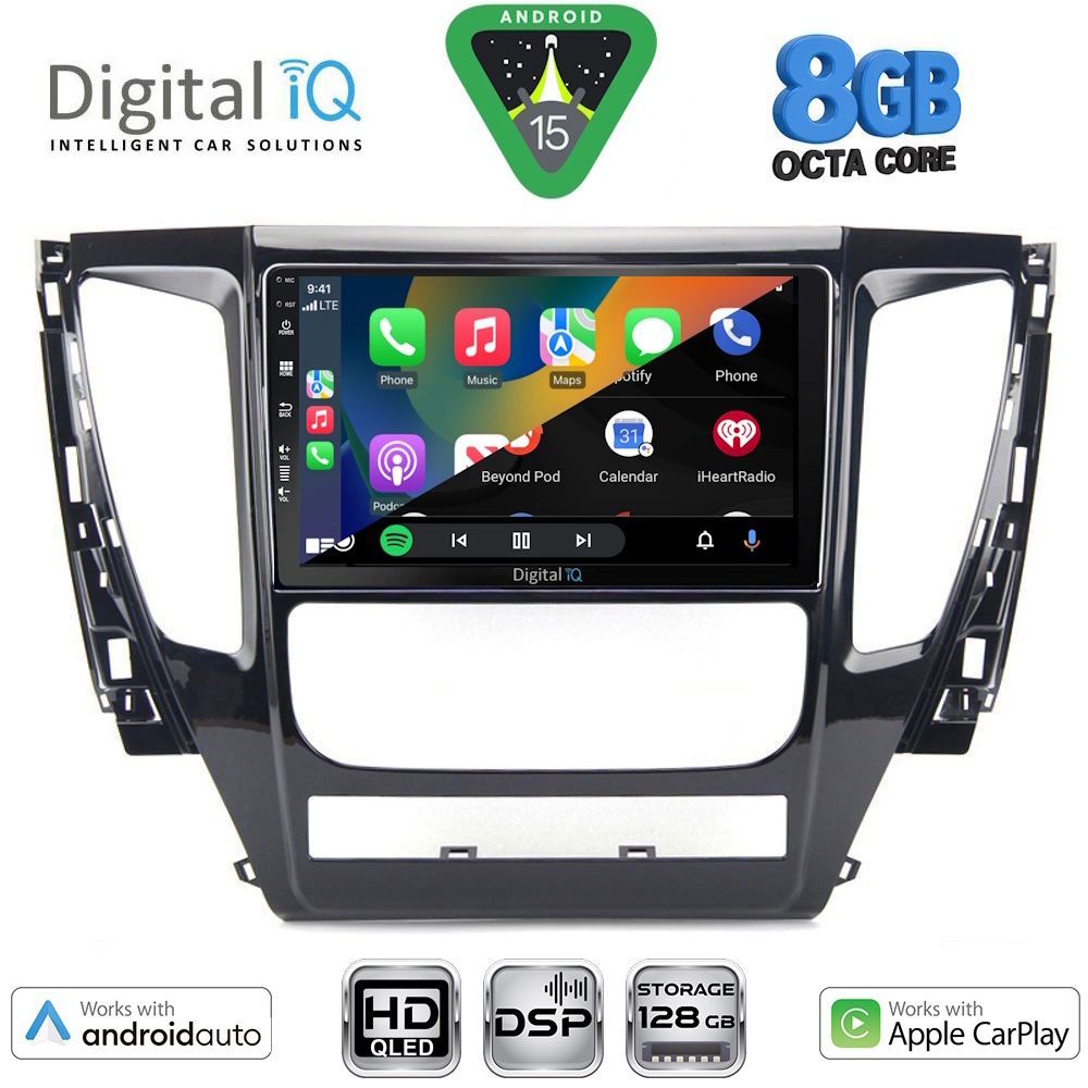 DIGITAL IQ BXF 18447A_CPAA (9inc) MULTIMEDIA TABLET for MITSUBISHI PAJERO mod. 2013-2020 DIGITAL IQ BXF 18447A_CPAA (9inc) MULTIMEDIA TABLET for MITSUBISHI PAJERO mod. 2013-2020
