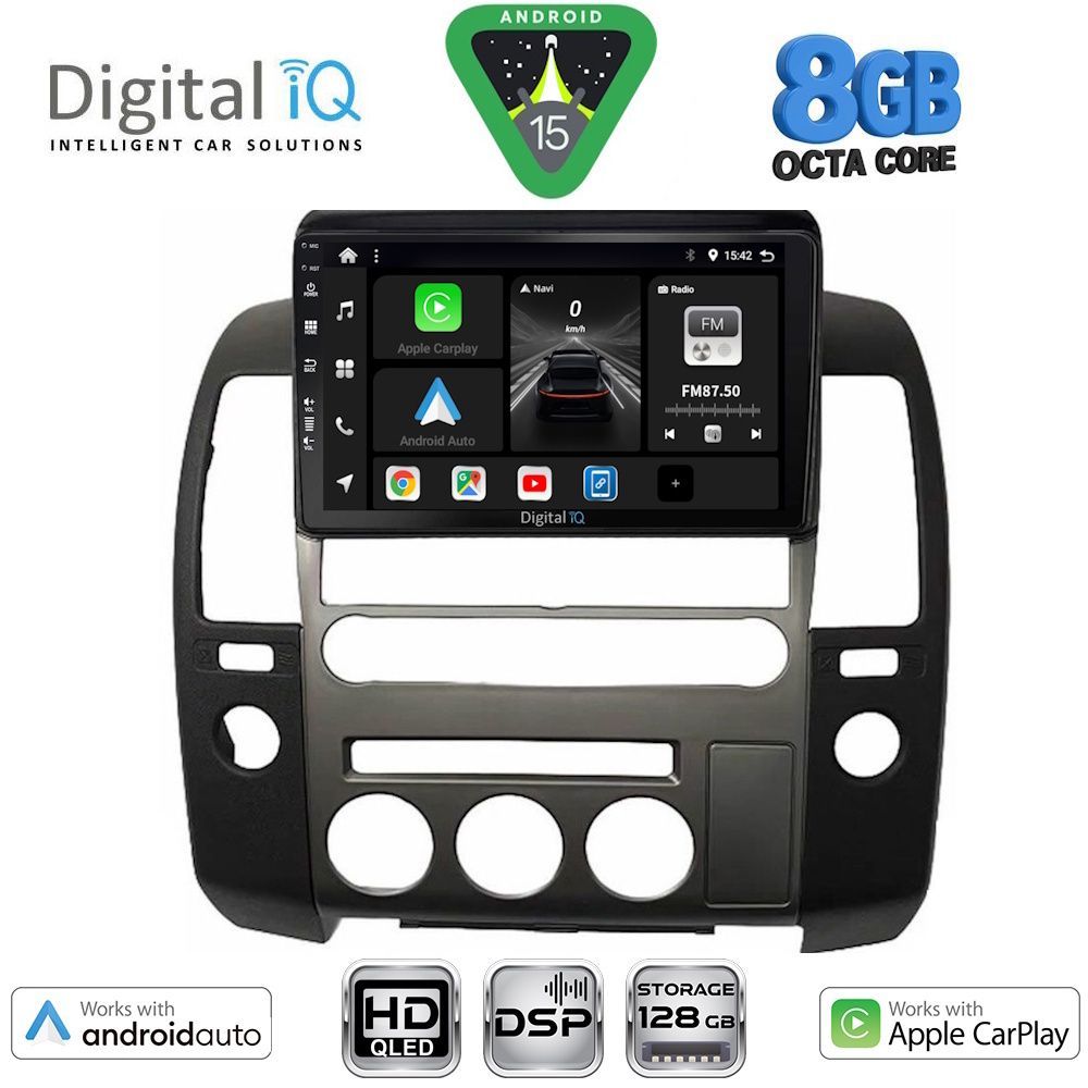 DIGITAL IQ BXF 18454_CPAA (ORIG.NAVI) (9inc) MULTIMEDIA TABLET for NISSAN NAVARA D40 mod. 2006-2011 με Original Navi DIGITAL IQ BXF 18454_CPAA (ORIG.NAVI) (9inc) MULTIMEDIA TABLET for NISSAN NAVARA D40 mod. 2006-2011 με Original Navi