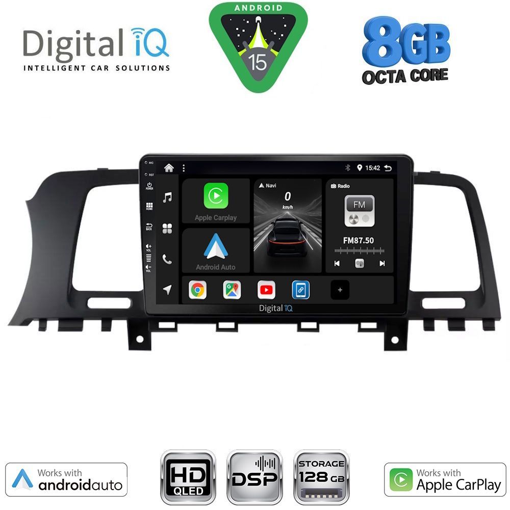 DIGITAL IQ BXF 18462_CPAA (9inc) MULTIMEDIA TABLET for NISSAN MURANO mod. 2007-2014 DIGITAL IQ BXF 18462_CPAA (9inc) MULTIMEDIA TABLET for NISSAN MURANO mod. 2007-2014