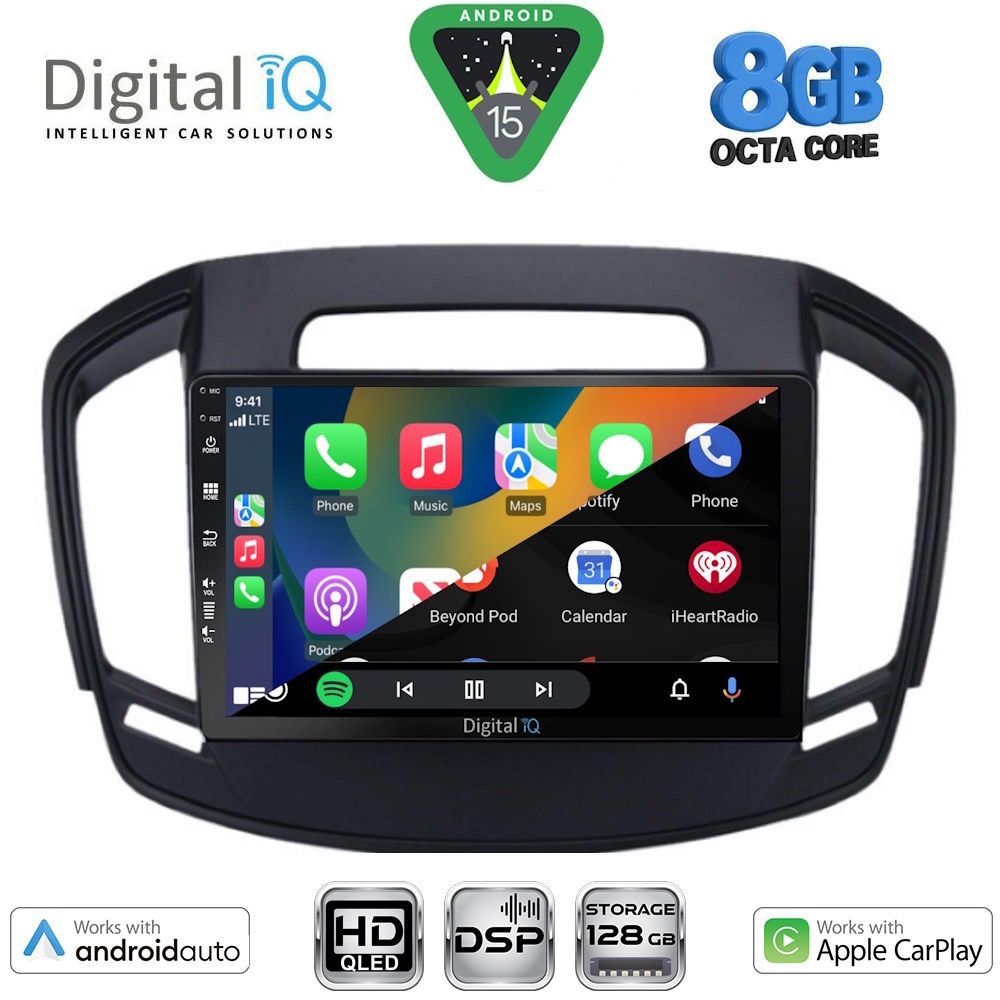 DIGITAL IQ BXF 18492_CPAA (9inc) MULTIMEDIA TABLET for OPEL INSIGNIA mod. 2014-2017 DIGITAL IQ BXF 18492_CPAA (9inc) MULTIMEDIA TABLET for OPEL INSIGNIA mod. 2014-2017