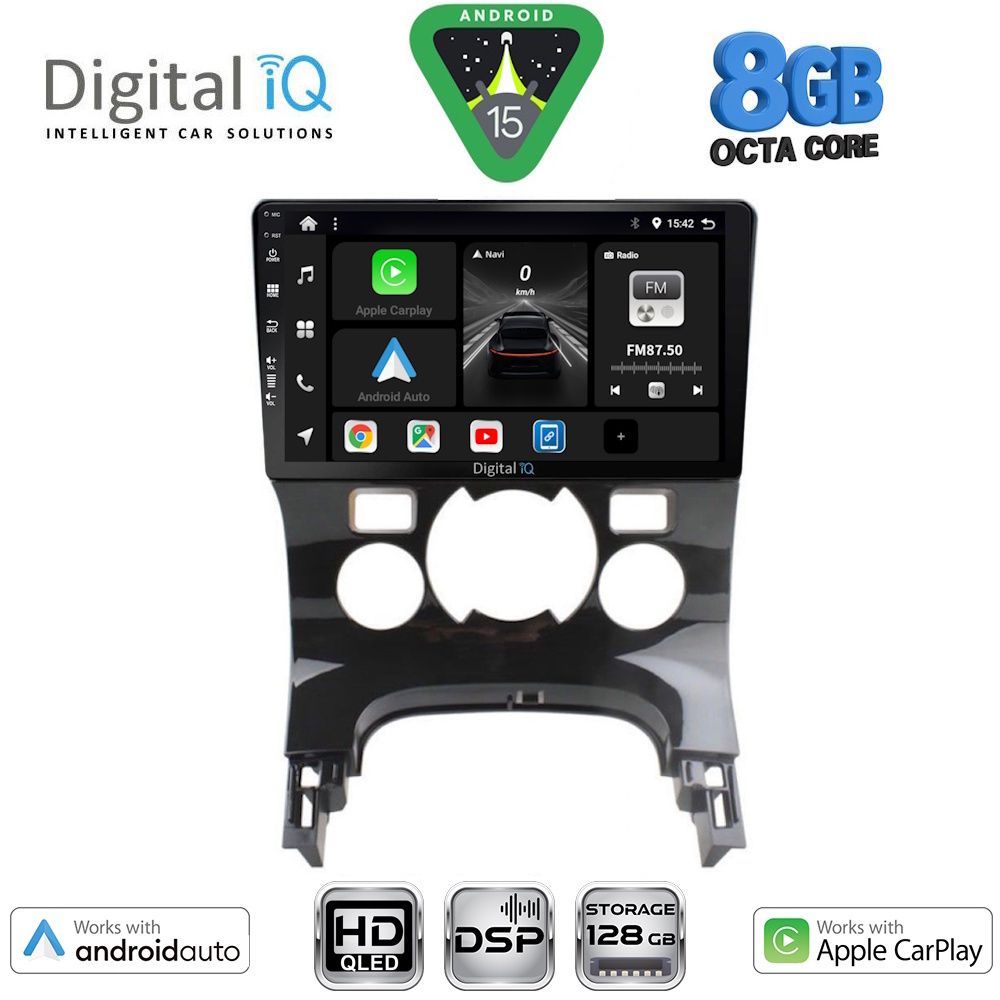 DIGITAL IQ BXF 18515_CPAA CLIMA (9inc) MULTIMEDIA TABLET for PEUGEOT 3008 mod. 2008-2016 με CLIMA DIGITAL IQ BXF 18515_CPAA CLIMA (9inc) MULTIMEDIA TABLET for PEUGEOT 3008 mod. 2008-2016 με CLIMA