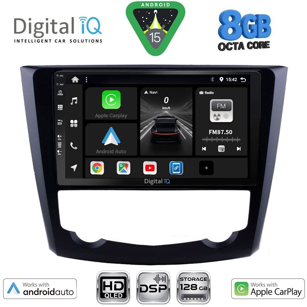 DIGITAL IQ BXF 18549_CPAA (9inc) MULTIMEDIA TABLET for RENAULT KADJAR mod. 2015-2022 DIGITAL IQ BXF 18549_CPAA (9inc) MULTIMEDIA TABLET for RENAULT KADJAR mod. 2015-2022