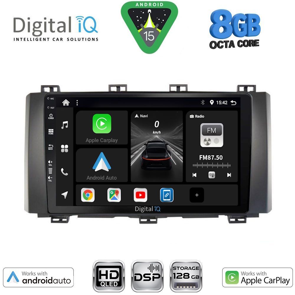 DIGITAL IQ BXF 18568_CPAA (9inc) MULTIMEDIA TABLET for SEAT ATECA mod. 2017-2025 DIGITAL IQ BXF 18568_CPAA (9inc) MULTIMEDIA TABLET for SEAT ATECA mod. 2017-2025