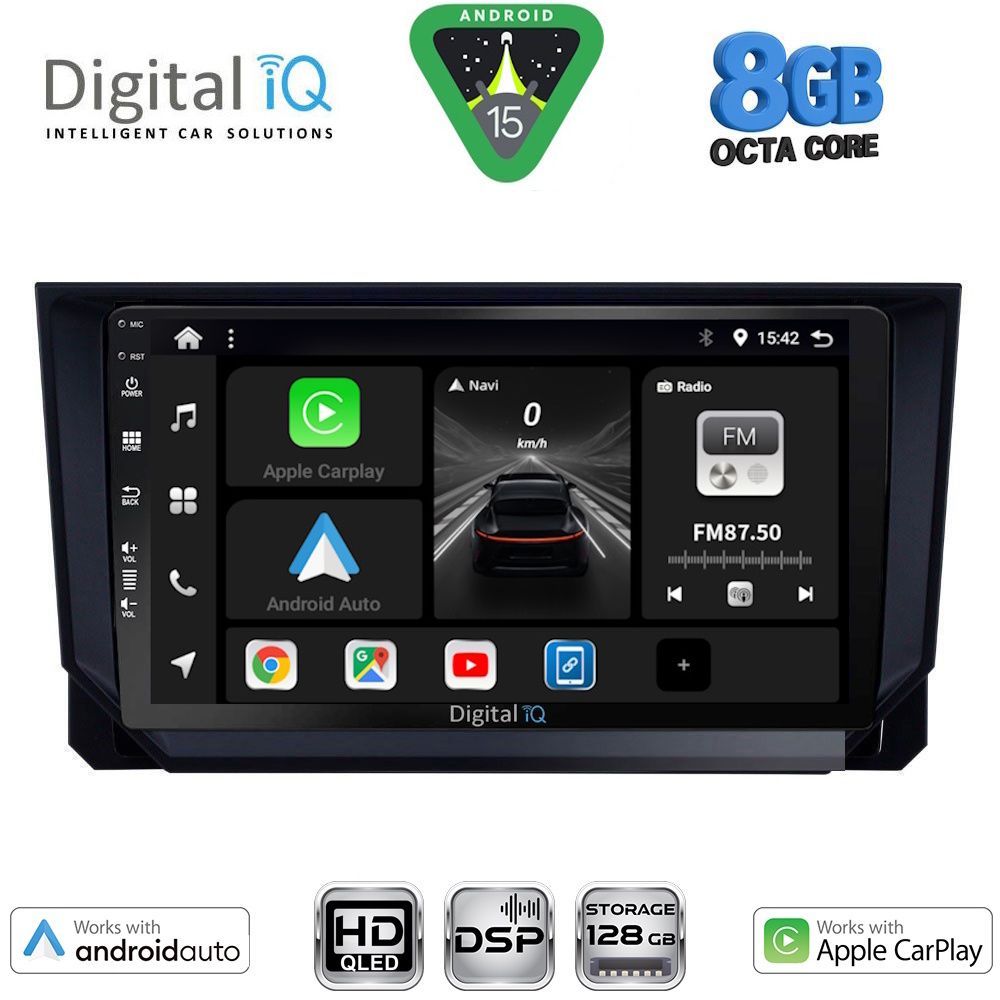 DIGITAL IQ BXF 18573_CPAA (9inc) MULTIMEDIA TABLET for SEAT ARONA - IBIZA mod. 2018-2026 DIGITAL IQ BXF 18573_CPAA (9inc) MULTIMEDIA TABLET for SEAT ARONA - IBIZA mod. 2018-2026