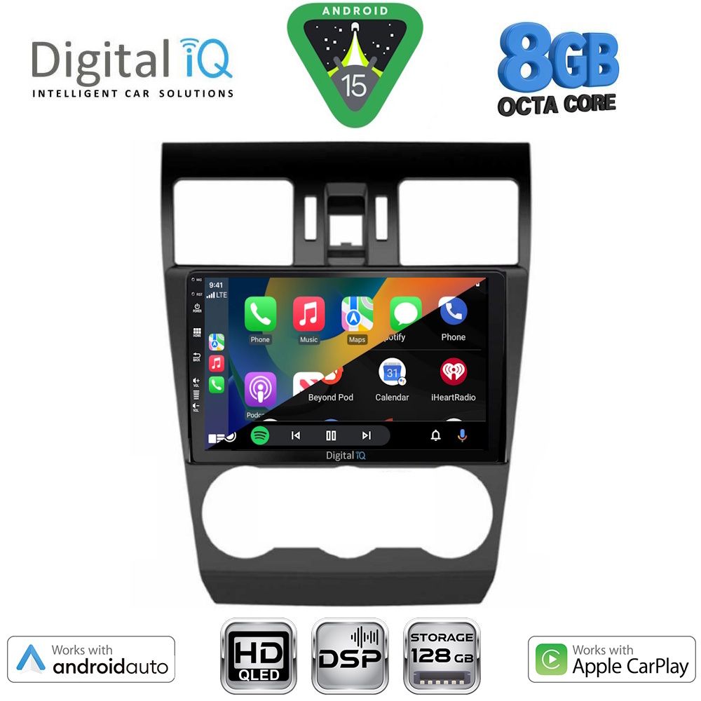 DIGITAL IQ BXF 18663_CPAA (9inc) MULTIMEDIA TABLET for SUBARU FORESTER - IMPREZA - XV mod. 2013-2019 DIGITAL IQ BXF 18663_CPAA (9inc) MULTIMEDIA TABLET for SUBARU FORESTER - IMPREZA - XV mod. 2013-2019