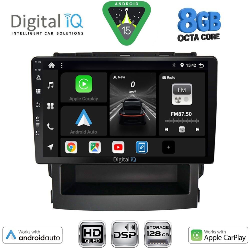 DIGITAL IQ BXF 18664_CPAA (9inc) MULTIMEDIA TABLET for SUBARU FORESTER - IMPREZA mod. 2019-2025 DIGITAL IQ BXF 18664_CPAA (9inc) MULTIMEDIA TABLET for SUBARU FORESTER - IMPREZA mod. 2019-2025