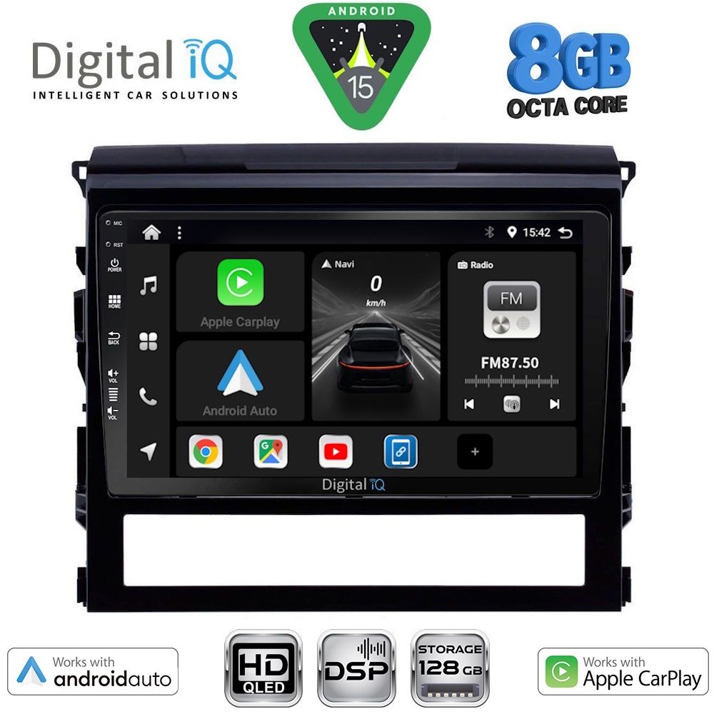 DIGITAL IQ BXF 18725_CPAA (9inc) MULTIMEDIA TABLET for TOYOTA LANDCRUISER mod. 2016-2019 DIGITAL IQ BXF 18725_CPAA (9inc) MULTIMEDIA TABLET for TOYOTA LANDCRUISER mod. 2016-2019
