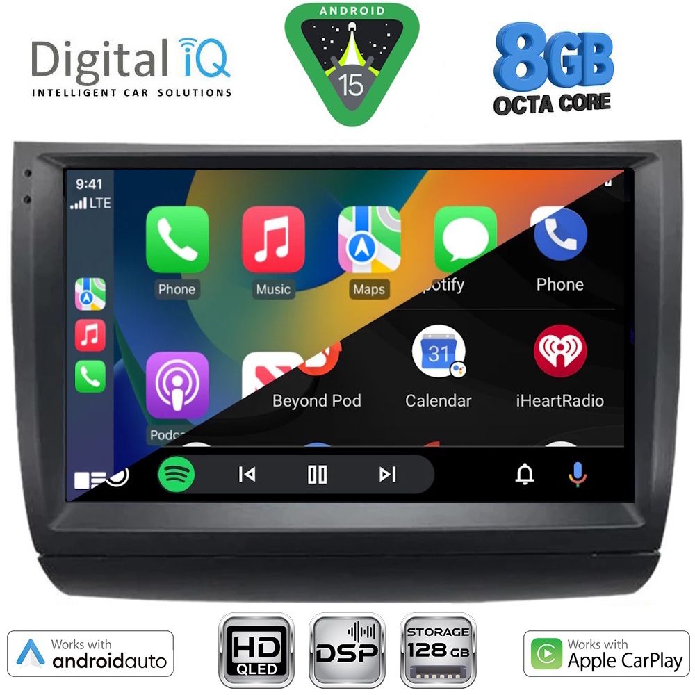 DIGITAL IQ BXF 18728_CPAA (9inc) MULTIMEDIA TABLET for TOYOTA PRIUS mod. 2003-2009 DIGITAL IQ BXF 18728_CPAA (9inc) MULTIMEDIA TABLET for TOYOTA PRIUS mod. 2003-2009