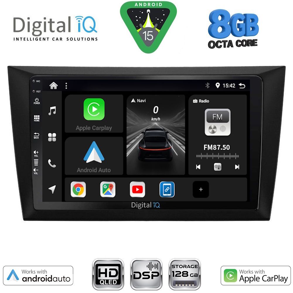 DIGITAL IQ BXF 18746_CPAA (9inc) MULTIMEDIA TABLET for GOLF 6 mod. 2009-2012 DIGITAL IQ BXF 18746_CPAA (9inc) MULTIMEDIA TABLET for GOLF 6 mod. 2009-2012