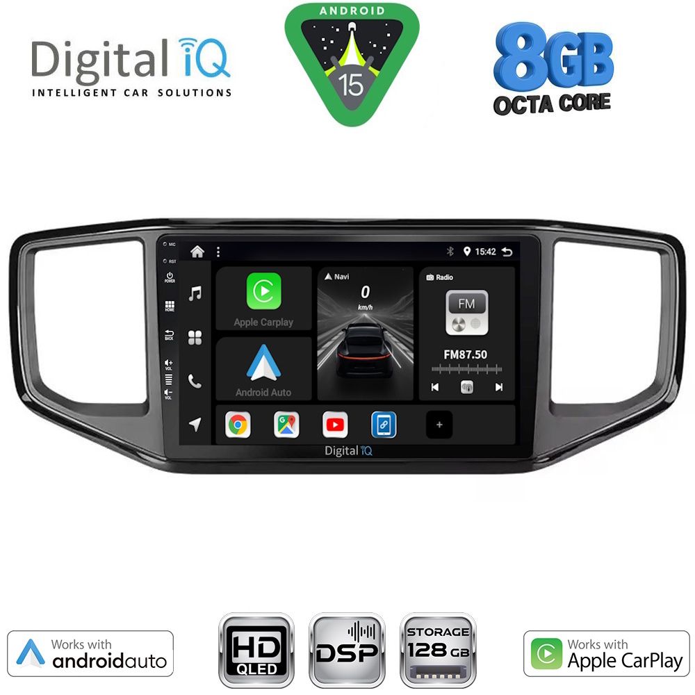 DIGITAL IQ BXF 18754_CPAA (9inc) MULTIMEDIA TABLET for VW AMAROK mod. 2017-2022 DIGITAL IQ BXF 18754_CPAA (9inc) MULTIMEDIA TABLET for VW AMAROK mod. 2017-2022