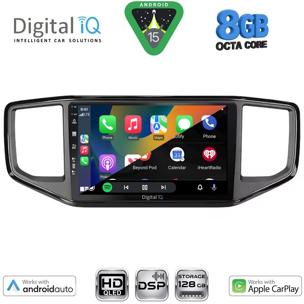DIGITAL IQ BXF 18754_CPAA (9inc) MULTIMEDIA TABLET for VW AMAROK mod. 2017-2022 DIGITAL IQ BXF 18754_CPAA (9inc) MULTIMEDIA TABLET for VW AMAROK mod. 2017-2022