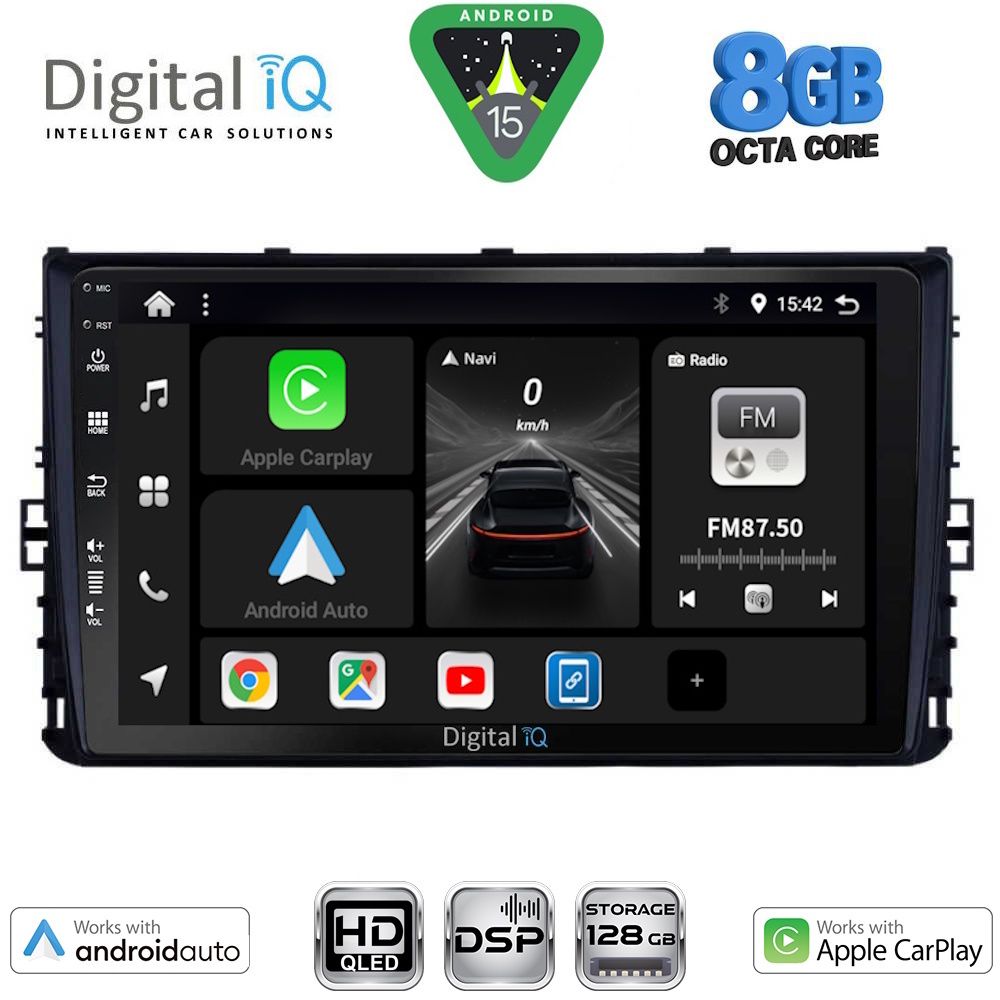 DIGITAL IQ BXF 18758_CPAA (9inc) MULTIMEDIA TABLET for VW POLO – TROC – TCROSS - TAIGO mod. 2017-2026 DIGITAL IQ BXF 18758_CPAA (9inc) MULTIMEDIA TABLET for VW POLO – TROC – TCROSS - TAIGO mod. 2017-2026