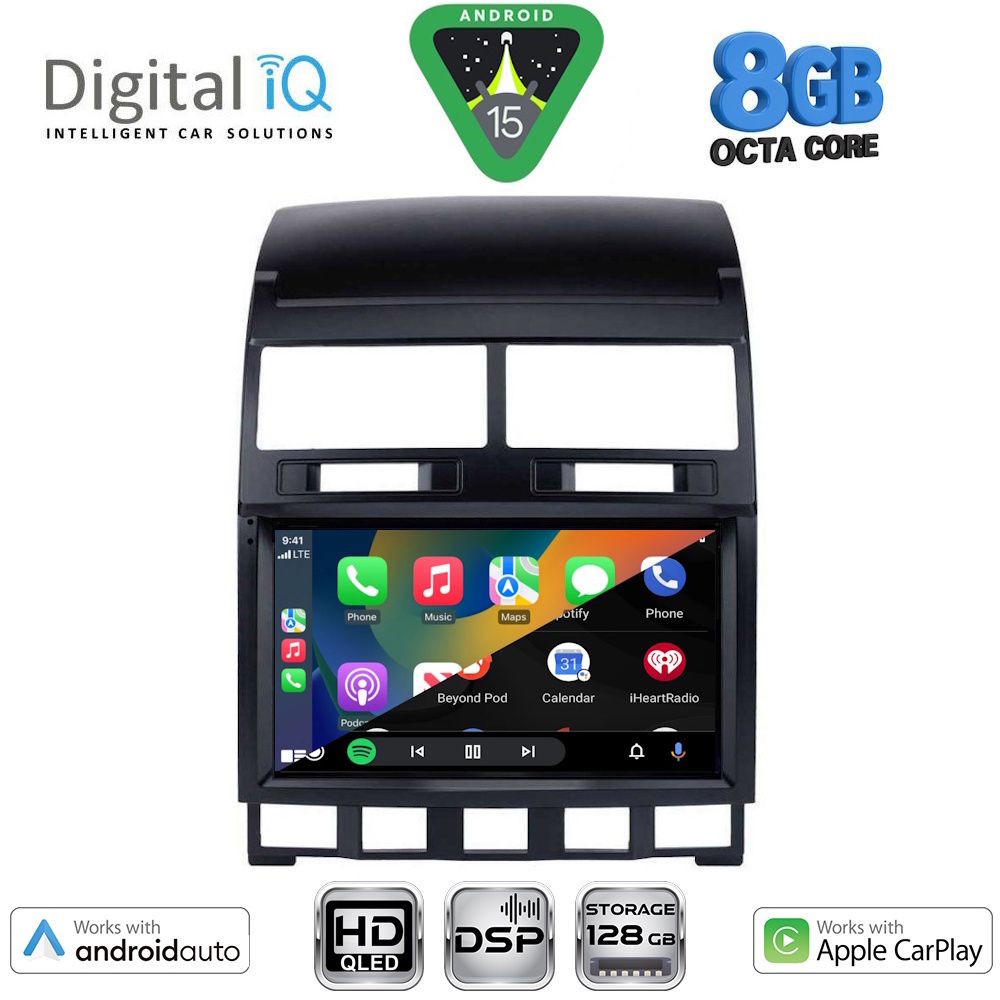 DIGITAL IQ BXF 18765_CPAA (9inc) MULTIMEDIA TABLET for VW TOUAREG mod. 2003-2011 DIGITAL IQ BXF 18765_CPAA (9inc) MULTIMEDIA TABLET for VW TOUAREG mod. 2003-2011