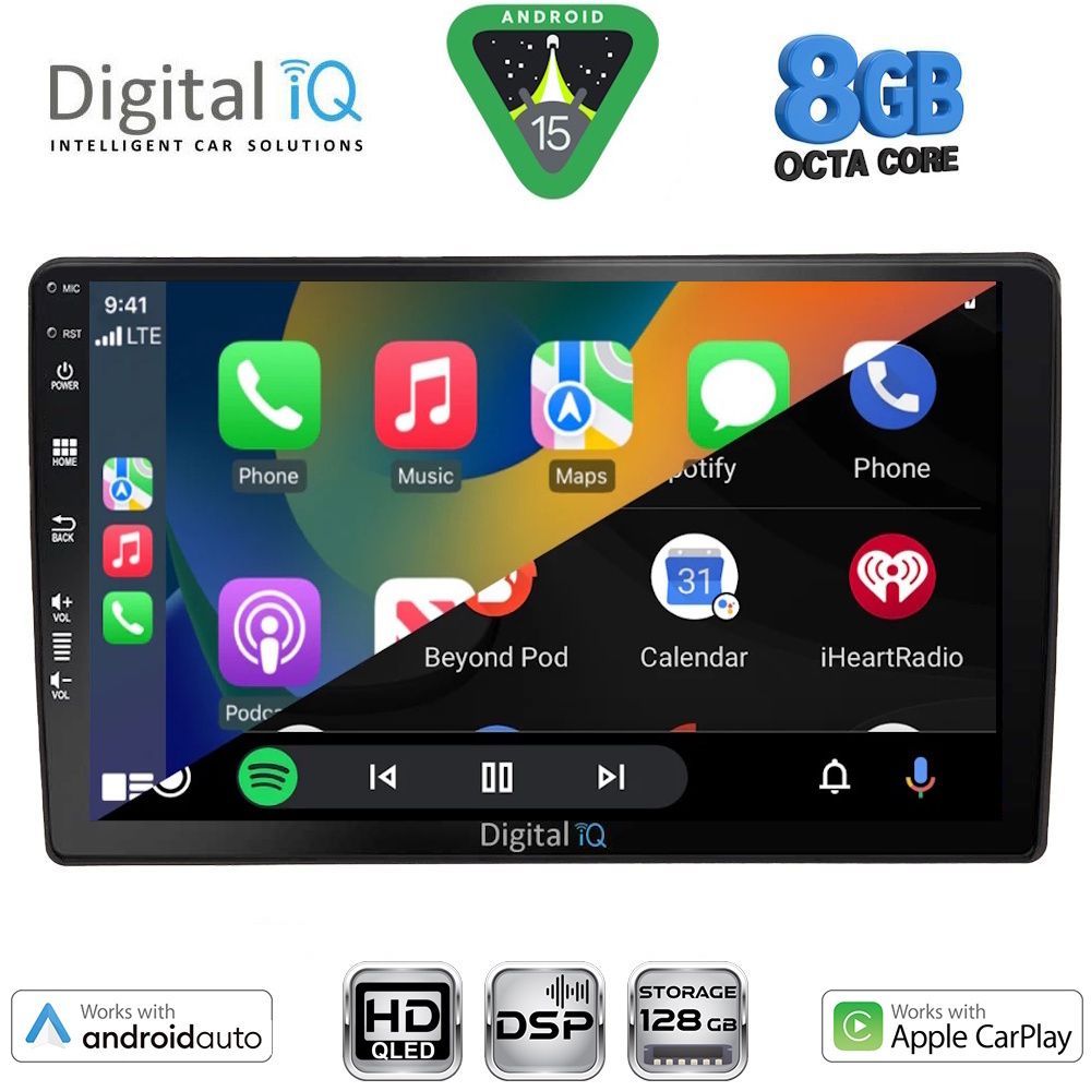 DIGITAL IQ BXF 18005_CPAA (10inc) MULTIMEDIA TABLET for AUDI A4 mod. 2008-2015 DIGITAL IQ BXF 18005_CPAA (10inc) MULTIMEDIA TABLET for AUDI A4 mod. 2008-2015