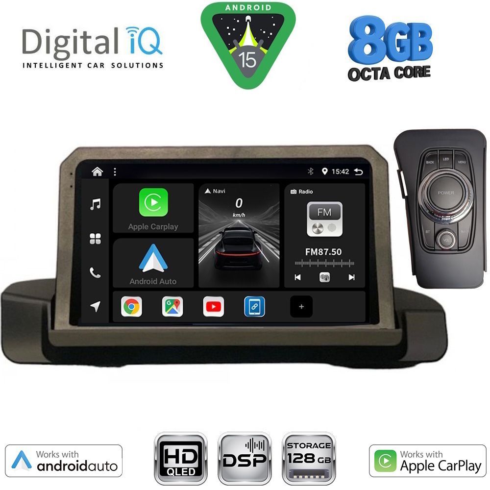 DIGITAL IQ BXF 18044_CPAA (9inc) MULTIMEDIA TABLET for BMW S.3 (E90-91-92) mod. 2005-2012 DIGITAL IQ BXF 18044_CPAA (9inc) MULTIMEDIA TABLET for BMW S.3 (E90-91-92) mod. 2005-2012