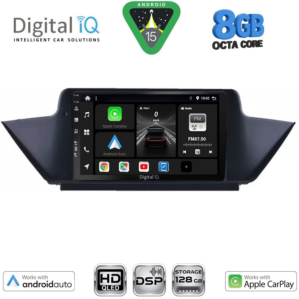DIGITAL IQ BXF 18056_CPAA (10inc) MULTIMEDIA TABLET for BMW X1 mod. 2009-2015 DIGITAL IQ BXF 18056_CPAA (10inc) MULTIMEDIA TABLET for BMW X1 mod. 2009-2015