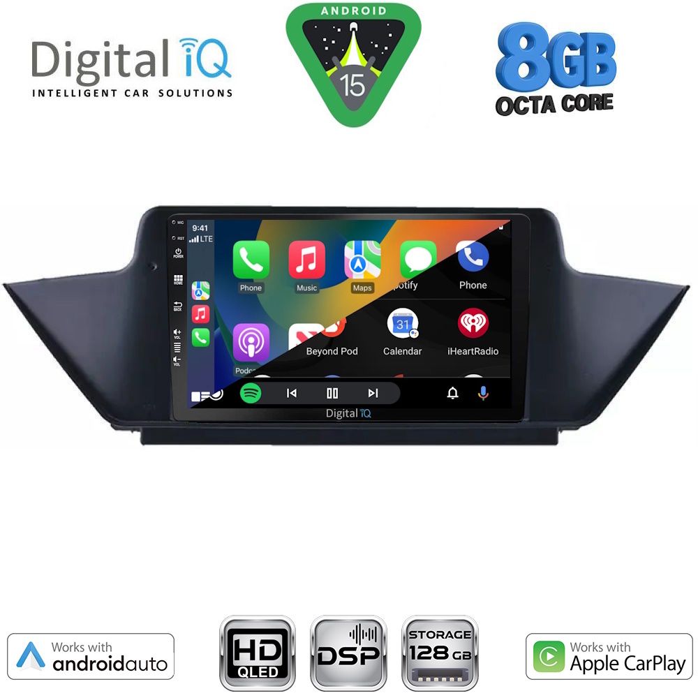 DIGITAL IQ BXF 18056_CPAA (10inc) MULTIMEDIA TABLET for BMW X1 mod. 2009-2015 DIGITAL IQ BXF 18056_CPAA (10inc) MULTIMEDIA TABLET for BMW X1 mod. 2009-2015