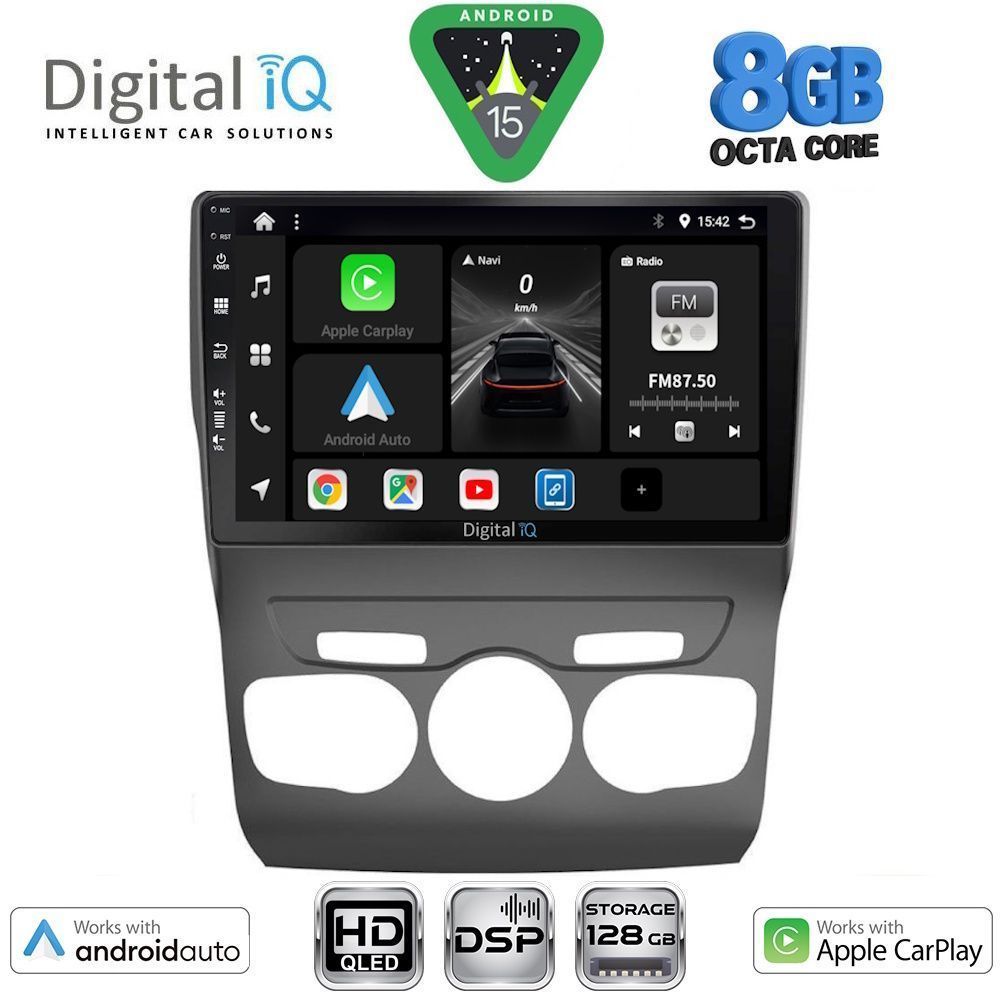 DIGITAL IQ BXF 18085_CPAA (10inc) MULTIMEDIA TABLET for CITROEN C4 -DS4 mod. 2011-2018 DIGITAL IQ BXF 18085_CPAA (10inc) MULTIMEDIA TABLET for CITROEN C4 -DS4 mod. 2011-2018