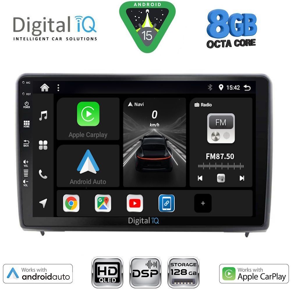 DIGITAL IQ BXF 18151_CPAA (10inc) MULTIMEDIA TABLET for FORD ECOSPORT mod. 2018-2022 DIGITAL IQ BXF 18151_CPAA (10inc) MULTIMEDIA TABLET for FORD ECOSPORT mod. 2018-2022