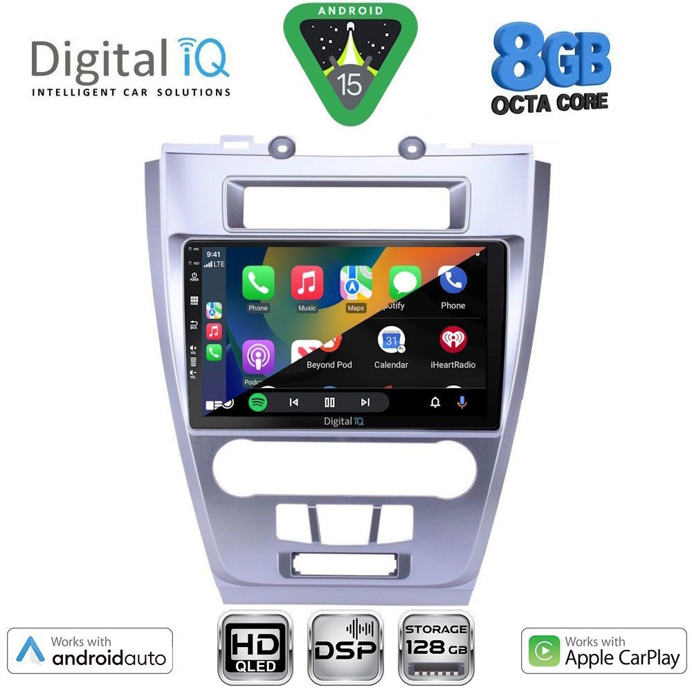 DIGITAL IQ BXF 18159_CPAA (10inc) MULTIMEDIA TABLET for FORD FUSION mod. 2012-2017 DIGITAL IQ BXF 18159_CPAA (10inc) MULTIMEDIA TABLET for FORD FUSION mod. 2012-2017