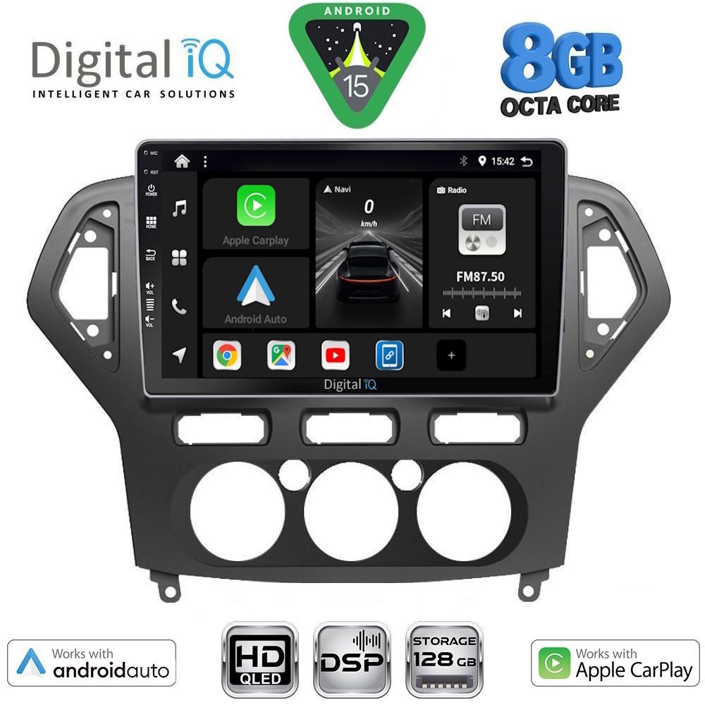 DIGITAL IQ BXF 18162_CPAA A/C (10inc) MULTIMEDIA TABLET for FORD MONDEO mod. 2007-2011 DIGITAL IQ BXF 18162_CPAA A/C (10inc) MULTIMEDIA TABLET for FORD MONDEO mod. 2007-2011