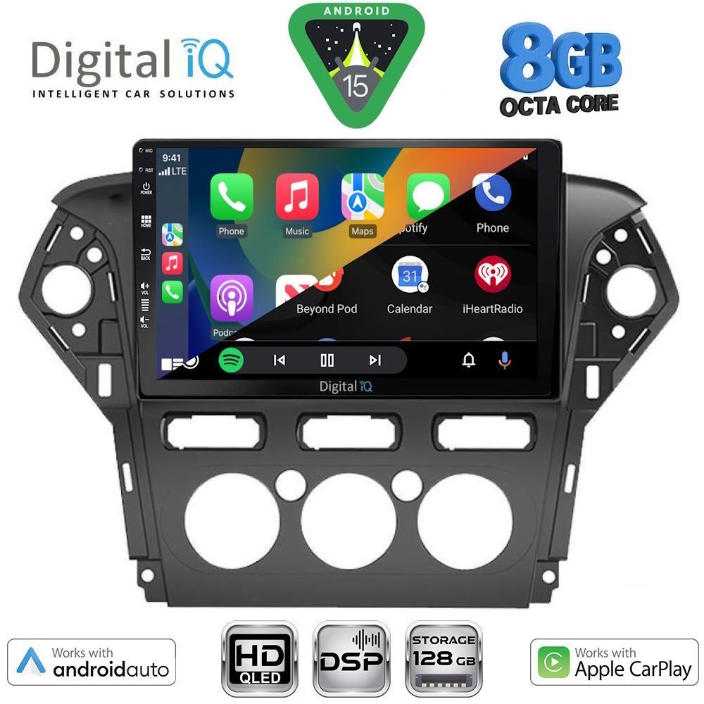DIGITAL IQ BXF 18163_CPAA A/C (10inc) MULTIMEDIA TABLET for FORD MONDEO mod. 2011-2013 DIGITAL IQ BXF 18163_CPAA A/C (10inc) MULTIMEDIA TABLET for FORD MONDEO mod. 2011-2013
