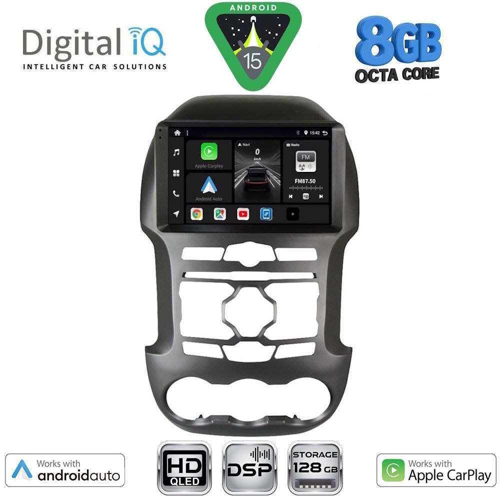 DIGITAL IQ BXF 18171S_CPAA (9inc) MULTIMEDIA TABLET for FORD RANGER mod. 2011-2015 DIGITAL IQ BXF 18171S_CPAA (9inc) MULTIMEDIA TABLET for FORD RANGER mod. 2011-2015