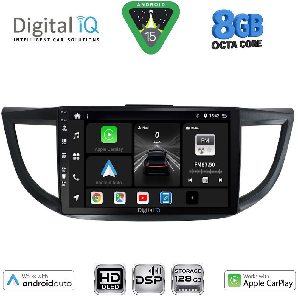 DIGITAL IQ BXF 18198_CPAA (10inc) MULTIMEDIA TABLET for HONDA CRV mod. 2013-2017 DIGITAL IQ BXF 18198_CPAA (10inc) MULTIMEDIA TABLET for HONDA CRV mod. 2013-2017
