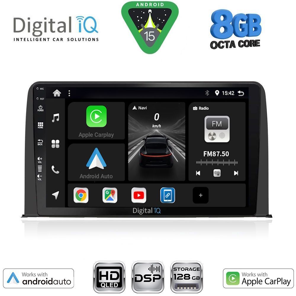 DIGITAL IQ BXF 18199_CPAA (10inc) MULTIMEDIA TABLET for HONDA CRV mod. 2017-2023 DIGITAL IQ BXF 18199_CPAA (10inc) MULTIMEDIA TABLET for HONDA CRV mod. 2017-2023