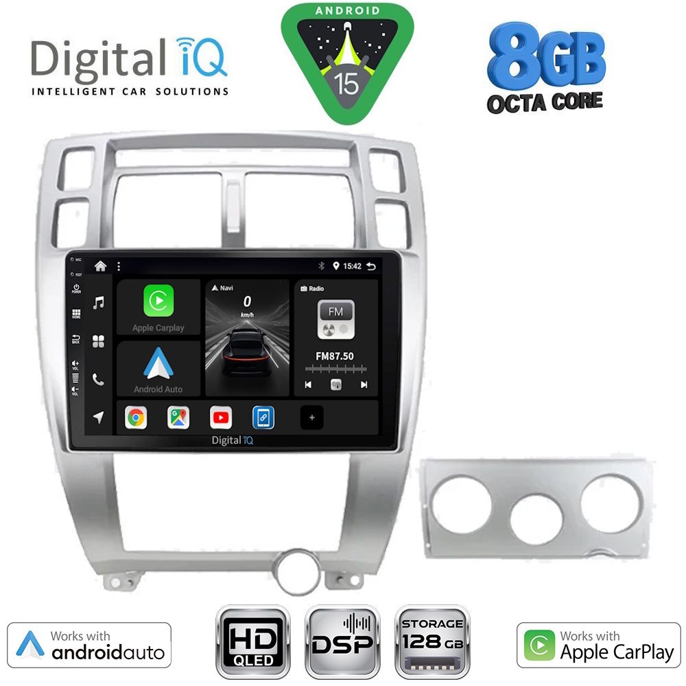 DIGITAL IQ BXF 18241SL_CPAA (10inc) MULTIMEDIA TABLET for HYUNDAI TUCSON mod. 2004-2010 (SILVER) DIGITAL IQ BXF 18241SL_CPAA (10inc) MULTIMEDIA TABLET for HYUNDAI TUCSON mod. 2004-2010 (SILVER)
