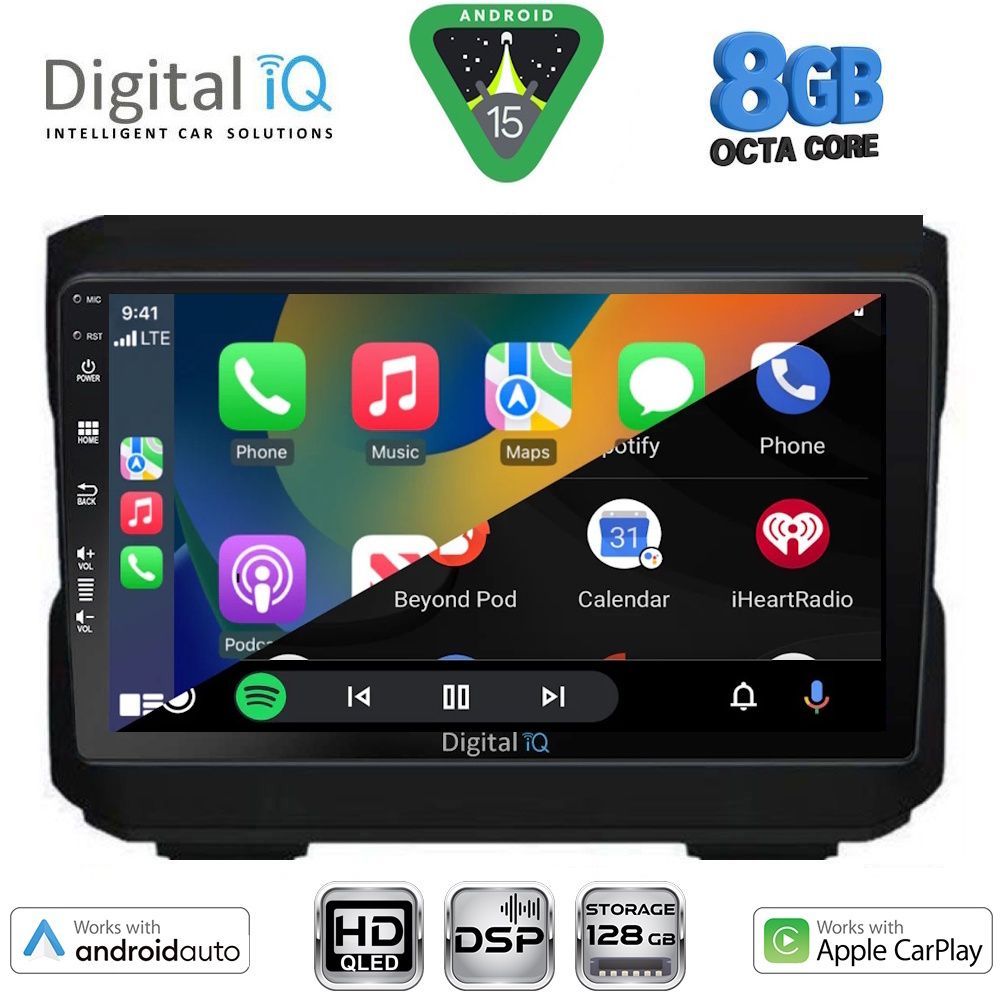 DIGITAL IQ BXF 18272_CPAA (10inc) MULTIMEDIA TABLET for JEEP mod. 2007-2014 - DODGE mod. 2007-2014 DIGITAL IQ BXF 18272_CPAA (10inc) MULTIMEDIA TABLET for JEEP mod. 2007-2014 - DODGE mod. 2007-2014