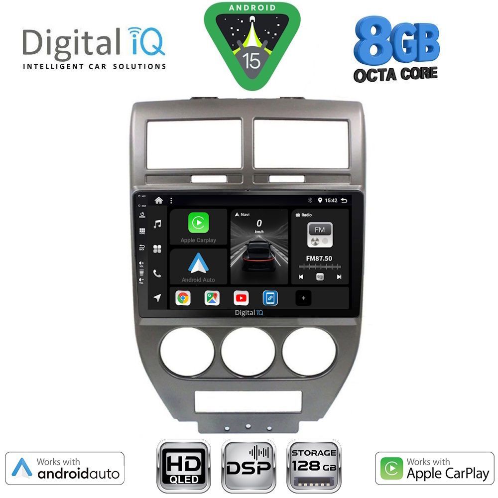 DIGITAL IQ BXF 18276_CPAA (10inc) MULTIMEDIA TABLET for JEEP COMPASS - PATRIOT mod. 2007-2016 DIGITAL IQ BXF 18276_CPAA (10inc) MULTIMEDIA TABLET for JEEP COMPASS - PATRIOT mod. 2007-2016