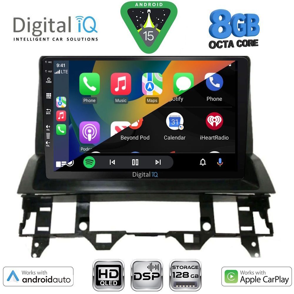 DIGITAL IQ BXF 18376_CPAA DASH (10inc) MULTIMEDIA TABLET for MAZDA 6 mod. 2002-2008 DIGITAL IQ BXF 18376_CPAA DASH (10inc) MULTIMEDIA TABLET for MAZDA 6 mod. 2002-2008