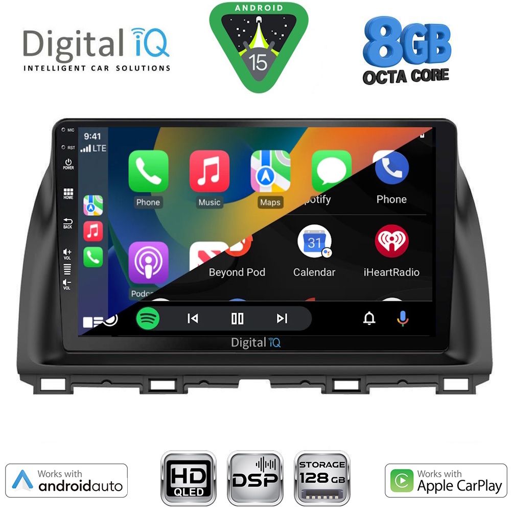 DIGITAL IQ BXF 18380_CPAA (10inc) MULTIMEDIA TABLET for MAZDA CX5 mod. 2013-2017 DIGITAL IQ BXF 18380_CPAA (10inc) MULTIMEDIA TABLET for MAZDA CX5 mod. 2013-2017
