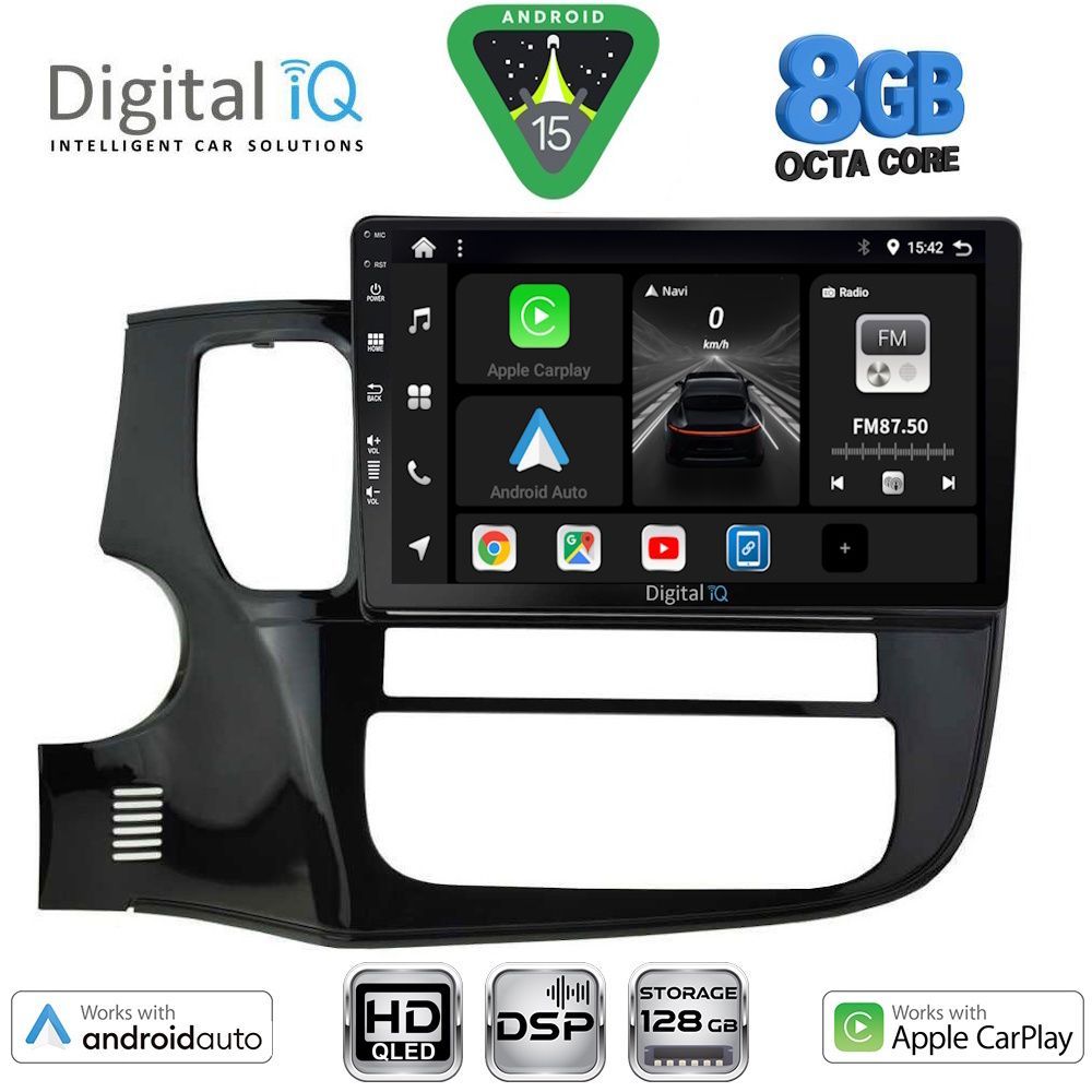 DIGITAL IQ BXF 18443_CPAA (10inc) MULTIMEDIA TABLET for MITSUBISHI OUTLANDER mod. 2013-2020 DIGITAL IQ BXF 18443_CPAA (10inc) MULTIMEDIA TABLET for MITSUBISHI OUTLANDER mod. 2013-2020