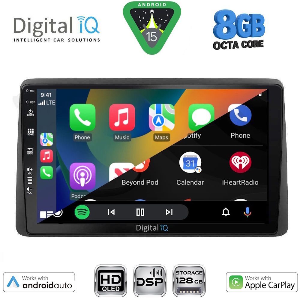 DIGITAL IQ BXF 18453_CPAA (10inc) MULTIMEDIA TABLET for NISSAN JUKE mod. 2021-2026 DIGITAL IQ BXF 18453_CPAA (10inc) MULTIMEDIA TABLET for NISSAN JUKE mod. 2021-2026