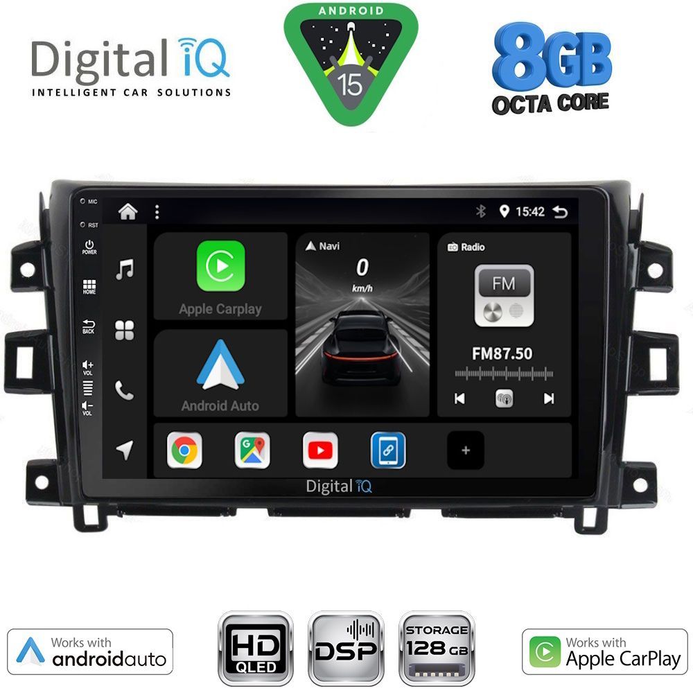 DIGITAL IQ BXF 18456_CPAA (10inc) MULTIMEDIA TABLET for NISSAN NAVARA mod. 2016-2025 DIGITAL IQ BXF 18456_CPAA (10inc) MULTIMEDIA TABLET for NISSAN NAVARA mod. 2016-2025