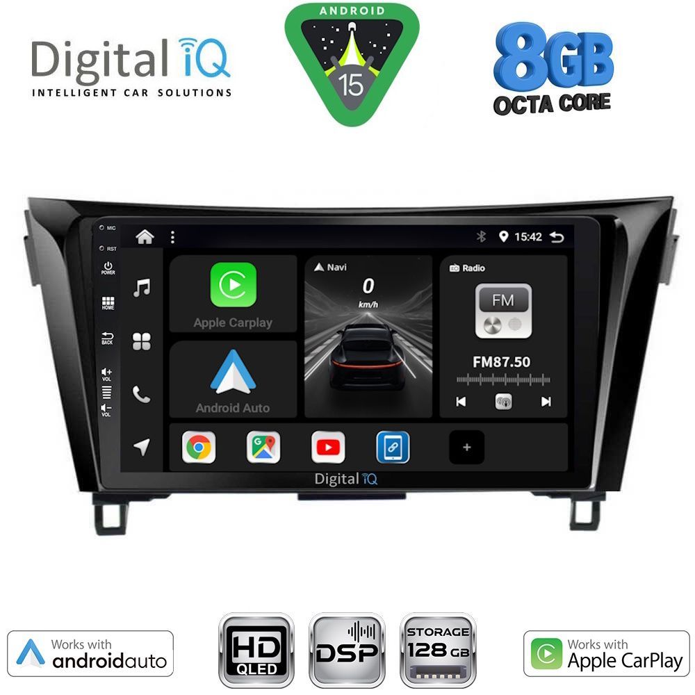 DIGITAL IQ BXF 18468_CPAA (10inc) MULTIMEDIA TABLET for NISSAN QASHQAI - XTRAIL mod. 2014-2021 DIGITAL IQ BXF 18468_CPAA (10inc) MULTIMEDIA TABLET for NISSAN QASHQAI - XTRAIL mod. 2014-2021