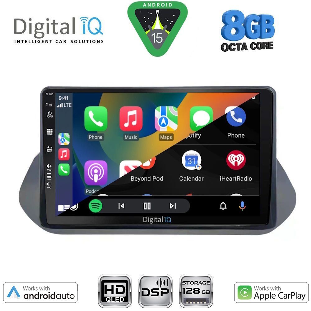 DIGITAL IQ BXF 18469_CPAA (10inc) MULTIMEDIA TABLET for NISSAN QASHQAI mod. 2021-2024 DIGITAL IQ BXF 18469_CPAA (10inc) MULTIMEDIA TABLET for NISSAN QASHQAI mod. 2021-2024