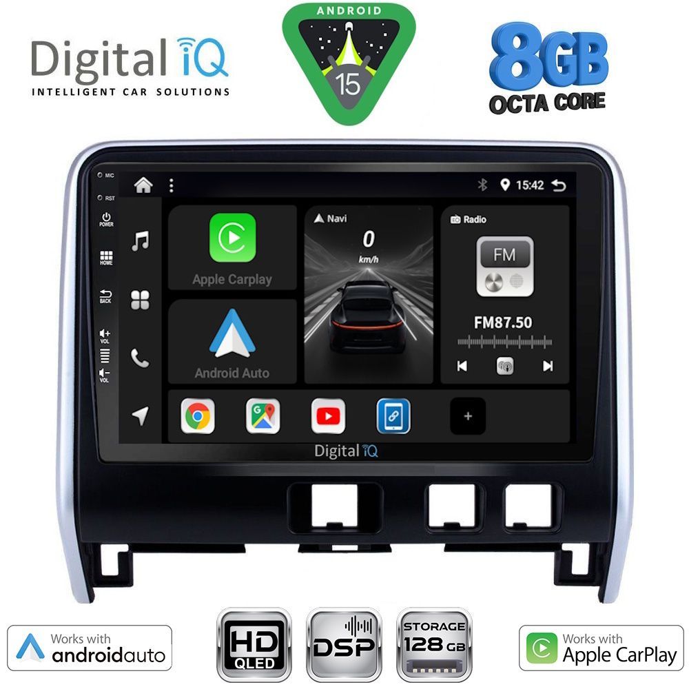 DIGITAL IQ BXF 18471_CPAA (10inc) MULTIMEDIA TABLET for NISSAN SERENA mod. 2016-2022 DIGITAL IQ BXF 18471_CPAA (10inc) MULTIMEDIA TABLET for NISSAN SERENA mod. 2016-2022